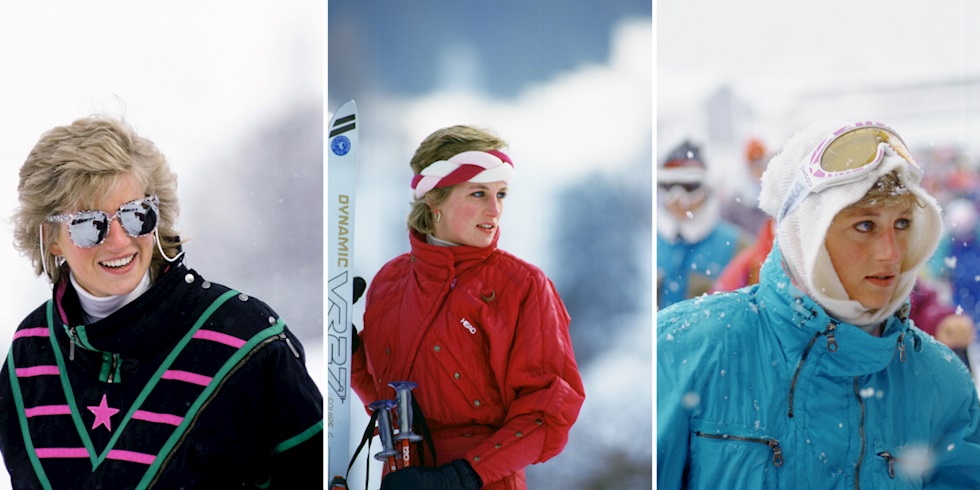 Prenses Diana'nın Kayak Stili