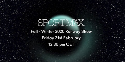 CANLI YAYIN: SPORTMAX SONBAHAR-KIŞ DEFİLESİ