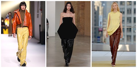 ASİ TAVIR: DERİ PANTOLONLAR