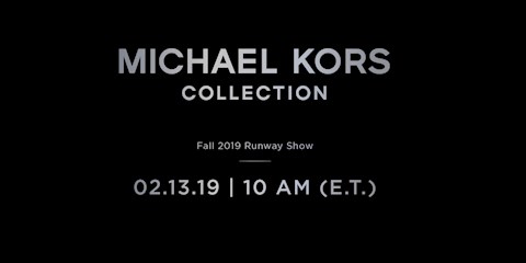 CANLI YAYIN: NYFW MICHAEL KORS SONBAHAR 2019 DEFİLESİ 