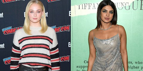 SOPHIE TURNER VE PRIYAKNA CHOPRA BİRBİRLERİNE KARDEŞ DEMEYE BAŞLADILAR!