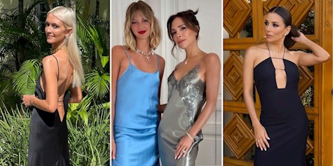 BECKHAM-PELTZ DÜĞÜNÜNDEN TREND ALARMI: SLIP ELBİSELER