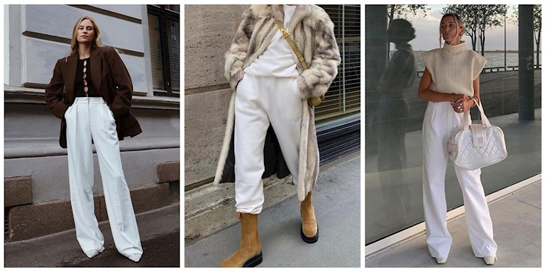 dondurulmuş uygulama damıtma  Beyaz Pantolon Kombin Önerileri: 10 Influencerın Beyaz Pantolon Stilleri