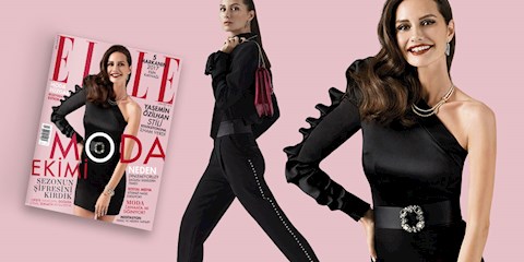 ELLE EKİM SAYISINDA YASEMİN ÖZİLHAN VAR!