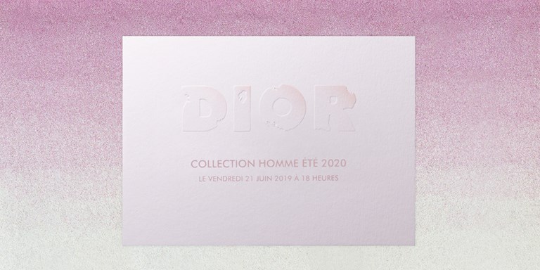 CANLI YAYIN: DIOR İLKBAHAR- YAZ 2020 ERKEK DEFİLESİ