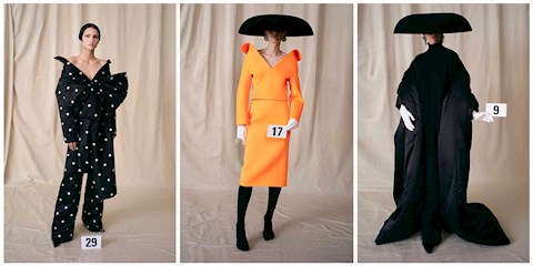 DEMNA GVASALIA'NIN BALENCIAGA İÇİN İLK COUTURE DEFİLESİ