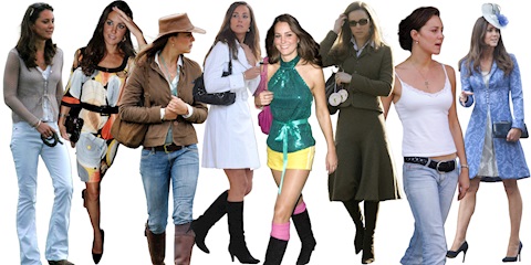 Kate Middleton'ın Kraliyet Öncesi Stil Anları