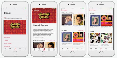 APPLE MUSIC’TE NOSTALJİ ZAMANI