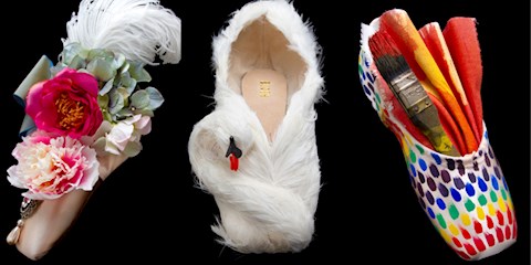 FANTASTİK BALE AYAKKABILARI ROYAL OPERA HOUSE’DA SERGİLENİYOR