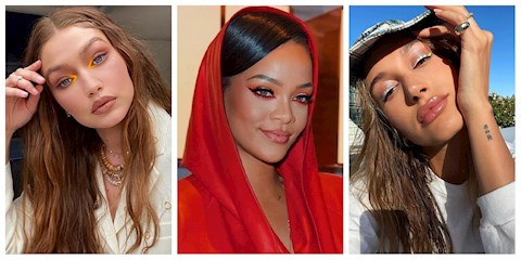 ÜNLÜLERİN MAKYAJ STİLLERİNDEN İLHAM ALIYORUZ: RENKLİ EYELINER