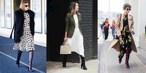 YAZLIK ELBİSELERİ KIŞIN DA GİYİN!