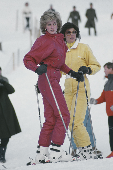 Prenses Diana'nın Kayak Stili / 0