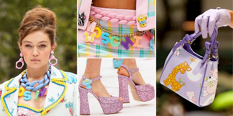 MOSCHINO İLKBAHAR-YAZ 2022 DEFİLESİNİN ÇOCUK OYUNCAĞI DETAYLARI