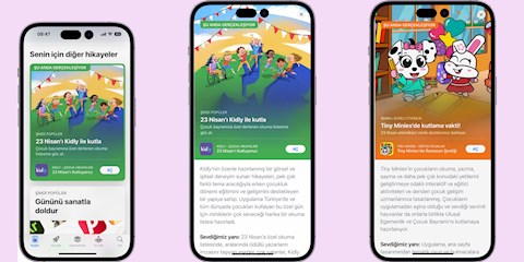 APP STORE TÜRKİYE 23 NİSAN ÇOCUK BAYRAMI'NI KUTLUYOR!