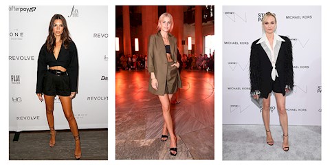 KIRMIZI HALI TRENDİ: ŞORTLAR