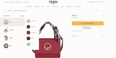 FENDI, FARFETCH İLE BERABER KİŞİSELLEŞTİRME PROGRAMI ÇIKARIYOR