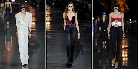 PARİS MODA HAFTASI: SAINT LAURENT İLKBAHAR / YAZ 2022 DEFİLESİ 