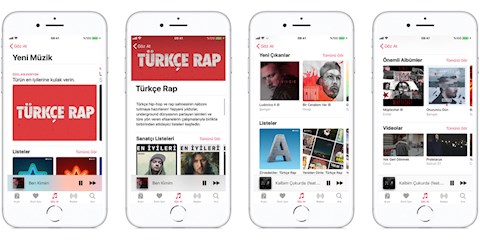 APPLE MUSİC'TE YENİ TÜRKÇE RAP ODASI 