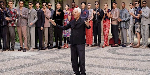 GIORGIO ARMANI DEFİLESİ TELEVİZYONDA YAYINLANACAK