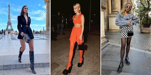 KIŞIN SEVİLEN İKİLİSİ: MİNİ ETEK VE ÇORAP