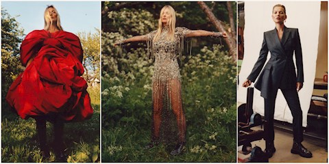ALEXANDER MCQUEEN SONBAHAR KIŞ 2019 KAMPANYASININ YÜZÜ: KATE MOSS