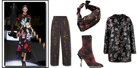 GÜNCELLENEN ÇİÇEK DESENLERİ