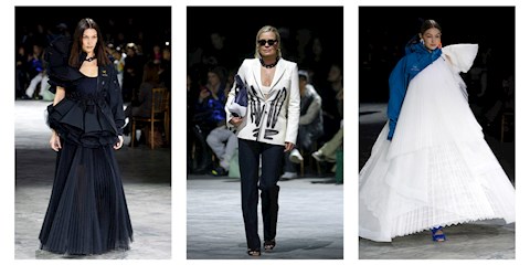 YOLANDA HADID KIZLARI İLE PODYUMDA!