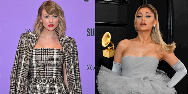 TAYLOR SWIFT VE ARIANA GRANDE YARDIM İÇİN KOLLARI SIVADI