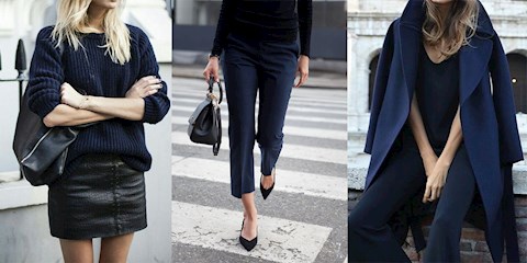 SONBAHARIN AYRILMAZ İKİLİSİ: LACİVERT VE SİYAH 