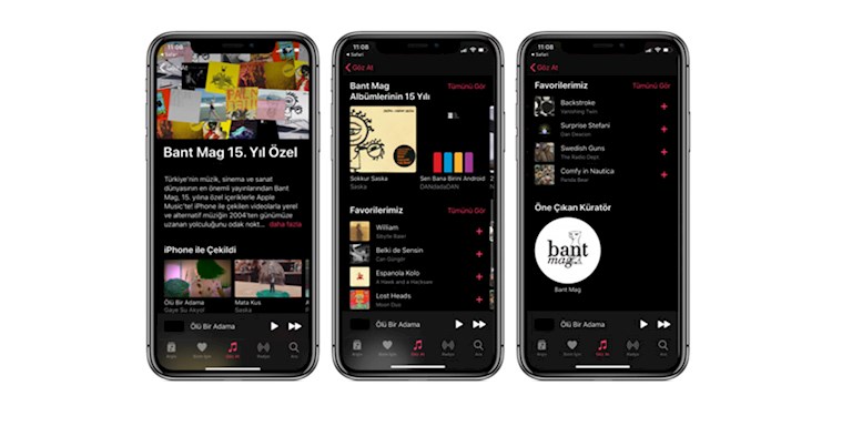 BANT MAG'İN 15.YILINA ÖZEL MÜZİK VİDEOLARI