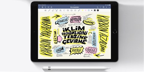 iPAD'DE NOTLAR VE APPLE PENCIL İLE DAHA FAZLASINI YAPIN 