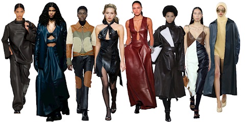 Podyumlarda Çağdaş Deri İfadesi