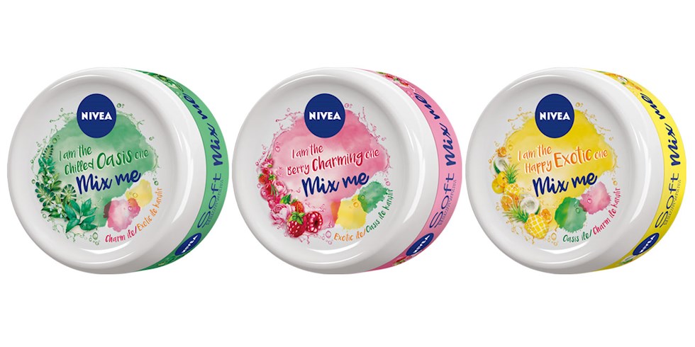 YENİ NIVEA SOFT MIX ME KREMLERİYLE KİŞİYE ÖZEL KOKULAR YARATMAK MÜMKÜN!