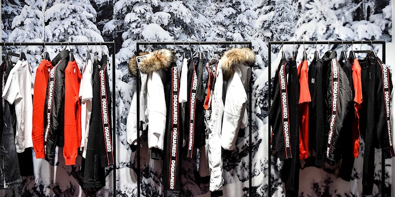 DSQUARED2 ÖZEL KAYAK KOLEKSİYONU BEYMEN İSTİNYEPARK POP UP BUTİĞİ’NDE