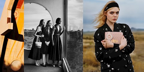 MIU MIU'NUN ÜTOPİK İLKBAHAR/YAZ REKLAM KAMPANYASI 