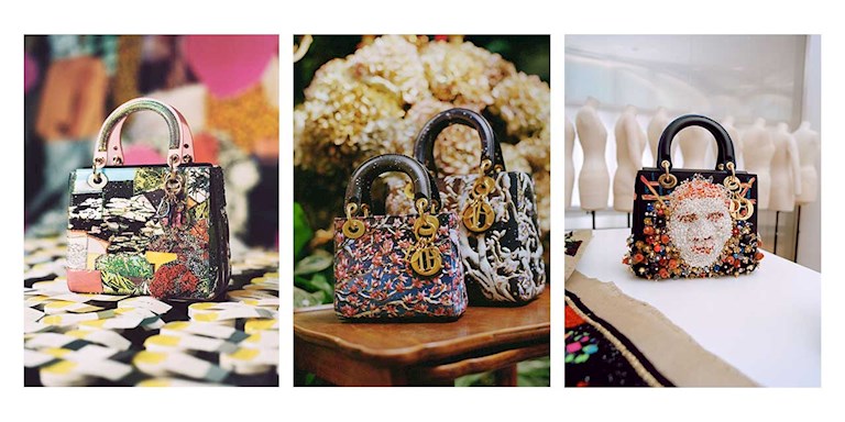 11 SANATÇI İKONİK LADY DIOR ÇANTASINI YENİDEN YARATTI