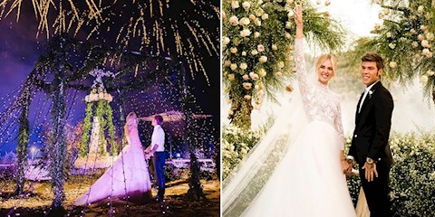 CHIARA FERRAGNI’NİN LUNAPARK TEMALI DÜĞÜNÜ