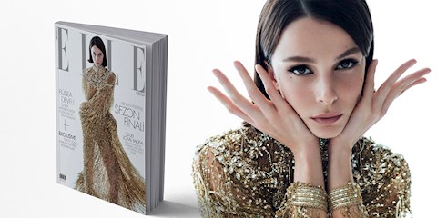 ELLE TÜRKİYE ARALIK / OCAK SAYISININ KAPAK KIZI BÜŞRA DEVELİ!