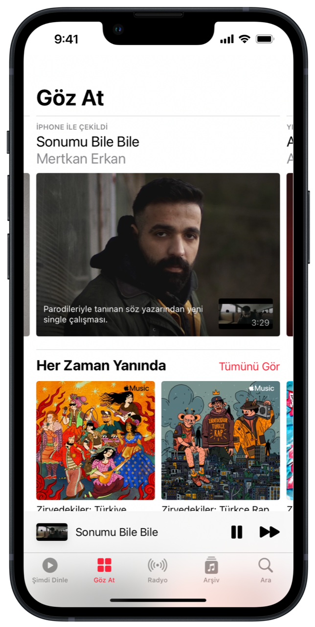 MERTKAN ERKAN’IN YENİ MÜZİK VİDEOSU, İPHONE 13 PRO MAX İLE ÇEKİLDİ