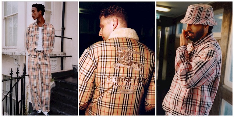 BURBERRY X SUPREME