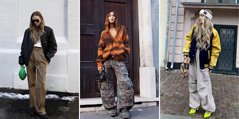 MACERACI VE ŞIK: KARGO PANTOLONLAR 