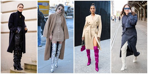 NASIL GİYMELİ: DİZ ÜSTÜ ÇİZME