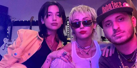 DUA LIPA VE MILEY CYRUS YENİ BİR ŞARKI İÇİN BİR ARADA