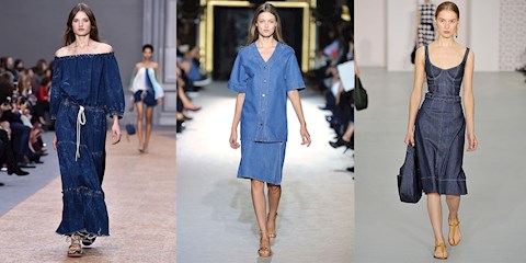 DENIM ELBİSELER ORTAYA ÇIKTIYSA BAHAR GELDİ DEMEKTİR!