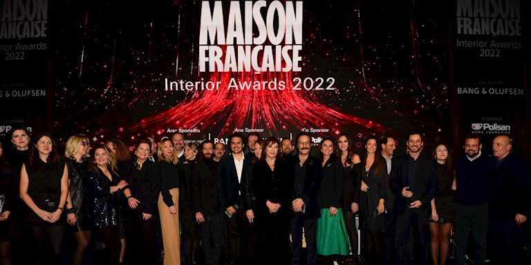 MAISON FRANÇAISE INTERIOR AWARDS 2022 İLE İÇ MEKAN TASARIMCILARI ÖDÜLLENDİRİLDİ 
