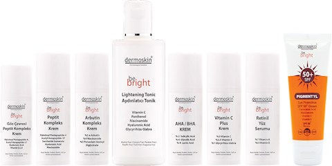 DERMOSKIN BE BRIGHT SERİSİNDEN LEKELER İÇİN BAKIM RUTİNLERİ