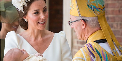 PRENS LOUIS'NİN VAFTİZ TÖRENİ GERÇEKLEŞTİ