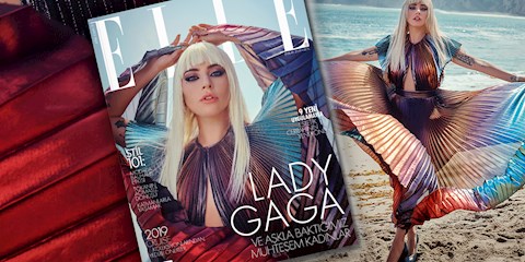 ELLE ŞUBAT SAYISININ KAPAK KIZI LADY GAGA!