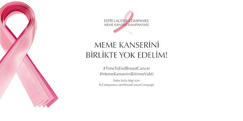 ESTEE LAUDER ŞİRKETLERİ, PEMBE KURDELE HAREKETİ İLE #MEMEKANSERİNİBİTİRMEVAKTİ DİYOR