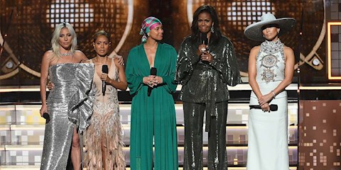 MICHELLE OBAMA GRAMMY ÖDÜLLERİ'NDE!